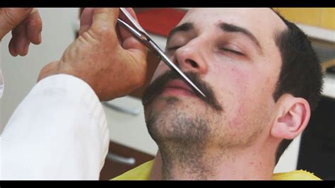 Handlebar Mustache Trim Youtube