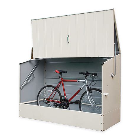 Trimetals 6 Foot X 3 Foot Storage Shed Garden Bike Storage Bike