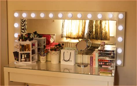 Diy Hollywood Mirror Built From Scratch A Drugstore Addiciton