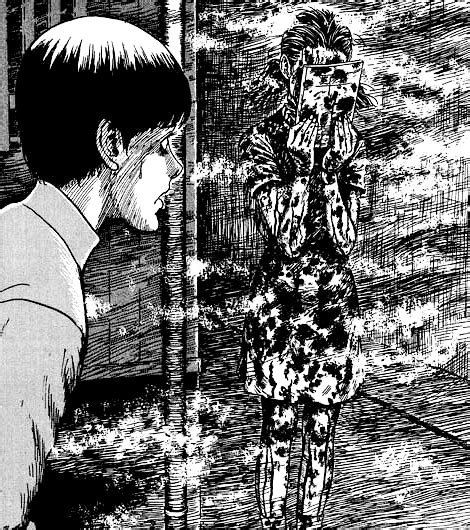 Junji Ito Intersection Preety Boy Horror Comics Horror Art Manga Gore