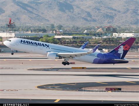 N581ha Boeing 767 33aer Hawaiian Airlines Paul Massey Jetphotos