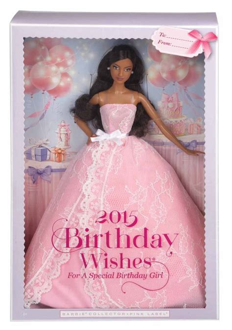 Birthday Wishes Barbie Doll African American Collector Barbie
