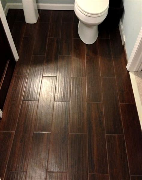 Connections made of wood can be divided into the following types: Tile that looks like wood. Wood-look tile. Bathroom floor tile. @ Do it Yourself Home Ideas | My ...