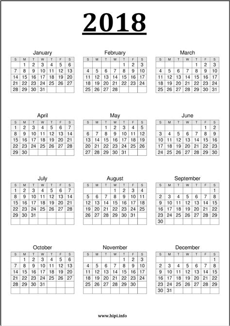 Calendar 2018 And 2020 Printable One Page Free Printable Calendar Monthly