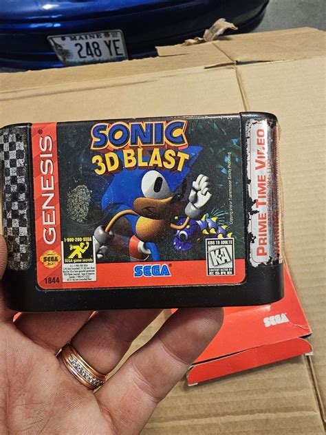 Sonic 3d Blast Sega Genesis 1996 96427011064 Ebay