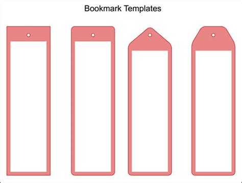 FREE 37+ Beautiful Printable Bookmark Templates in PSD | MS Word | AI