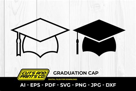 Graduation Cap Graduation Bundle Svg Graphic By Cuts And Prints Co