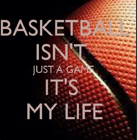 Basketball Is My Life Basketball Quotes Inspirational