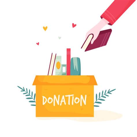 Book Donation Illustrations Royalty Free Vector Graphics And Clip Art