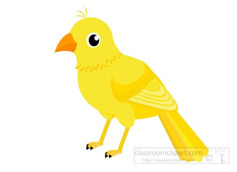 Animal Clipart Bird Clipart Canary Bird Clipart 1014 Classroom