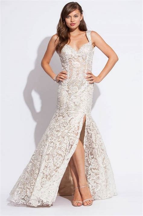 Lace Prom Dress Picture Collection