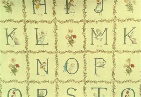 Kate Greenaway Alphabet Katipatch Patchwork And Quilting Boutique