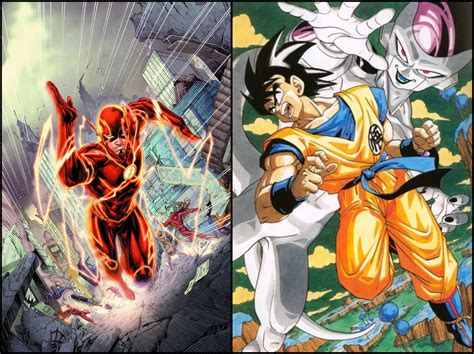 Cav Flash Vs Goku Battles Comic Vine