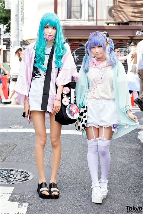 Harajuku Girls In Anime Inspired Fashion Tokyo Fashion