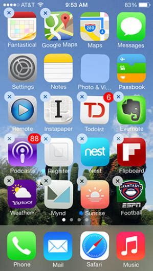 7 Iphone Home Screen Icons Images Iphone 6 Ios 7 Home Screen Iphone