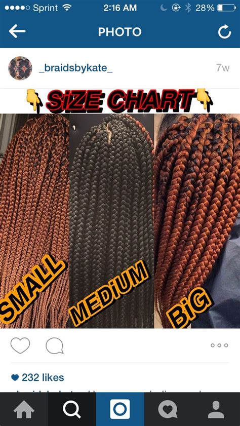 box braids box braids sizes hair styles african braids