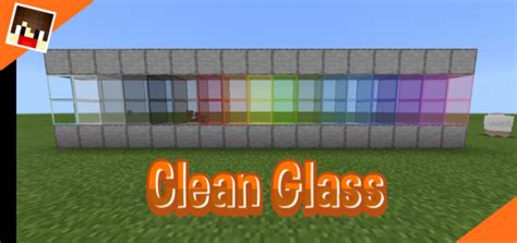 Clean Glass Mcpe Texture Packs