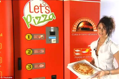 Hot food vending machines have evolved significantly with regard to. Insert coins for pizza! Vending machine rustles up fresh ...