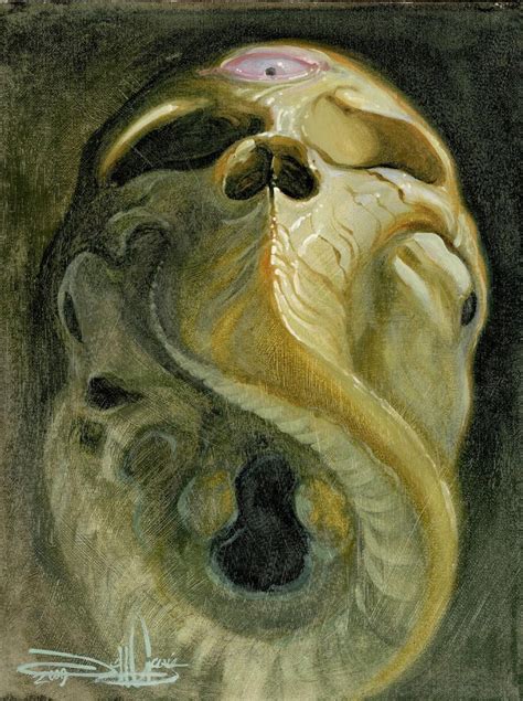 Untitled By Jeff Gogue Original Art Art Horror Art Skull Art