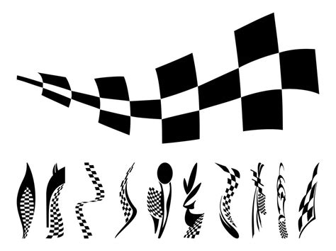 Racing Flags Graphics Vector Art And Graphics