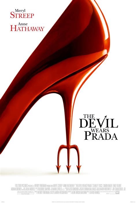 The devil truly does wear prada here in miranda priestly who would sacrifice absolutely anything to undermine, sabotage or take over when the going gets tough for her personally and for her office/magazine. The Daudet Academy » Poster: » The Devil Wears Prada