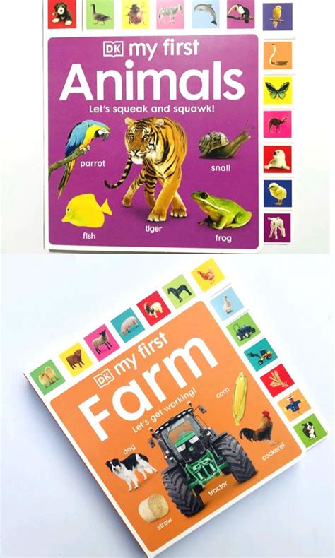 Sale Dk My First Farmanimals Board Book Hobbies And Toys Books