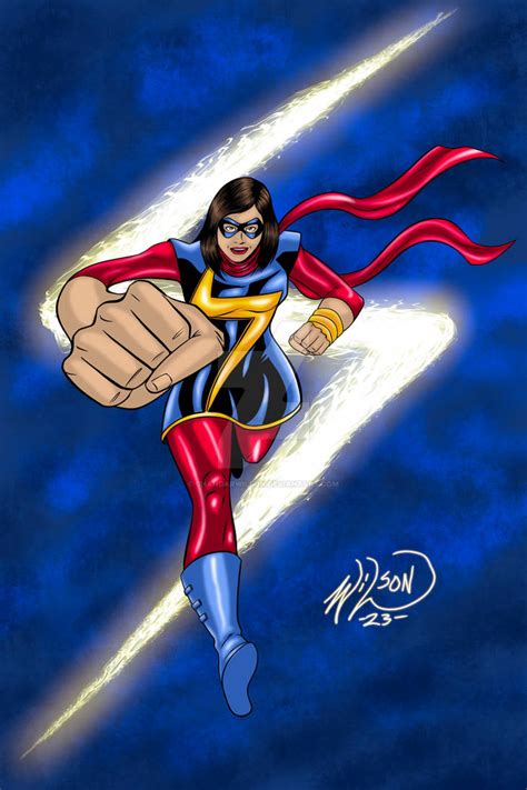 Ms Marvel By Chandarwilson On Deviantart