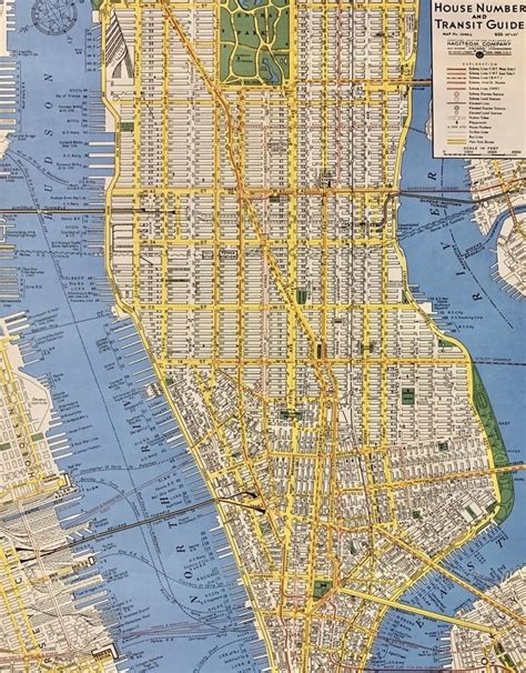 Map showing the locations of new york presbyterian hospital's children's centres. Cavallini New York City Map, Poster Print, 20" x 28 ...