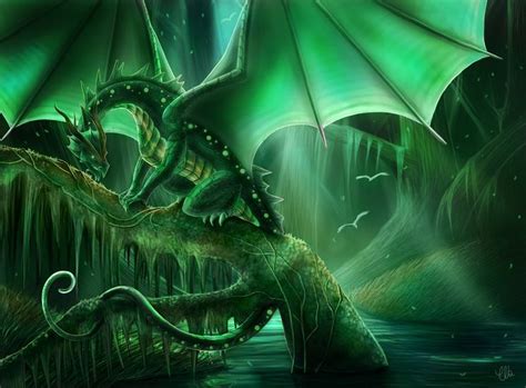 The Forest Dragon Dragon Pictures Mythical Creatures Fantasy Creatures