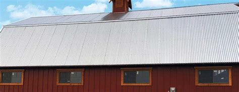 Corrugatedpole Barn Steel In Traverse City Qualified Roofing
