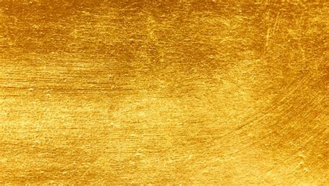 Gold Metal Brushed Background Premium Photo