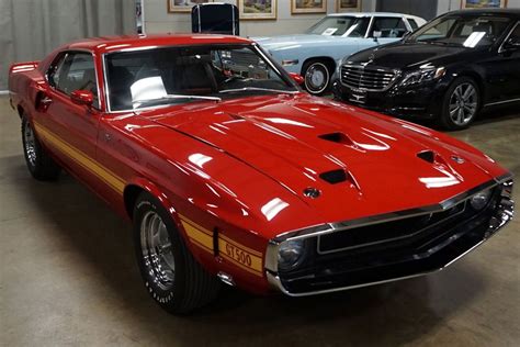 1969 Shelby Gt500 Fastback Candy Apple Red With 52749 Miles Available