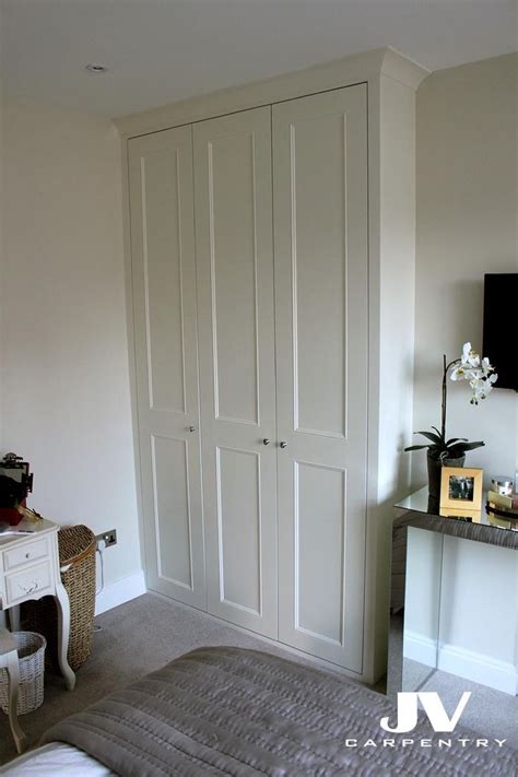 Fitted Wardrobe With Coving And Long Shaker With Panel Mouldings Doors An Example Of The Wardrob