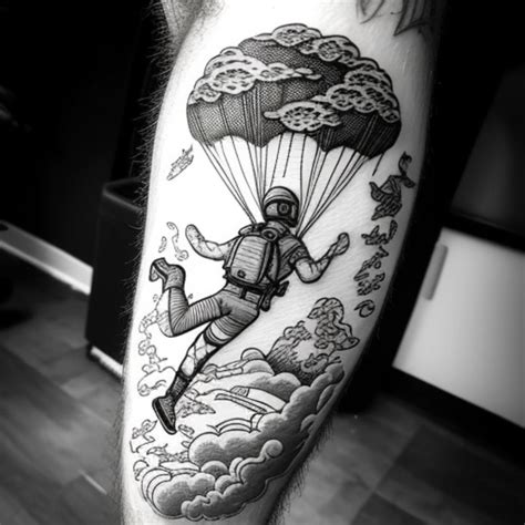 74 Skydiving Tattoo Ideas