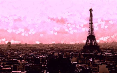 Pink Eiffel Tower Grass