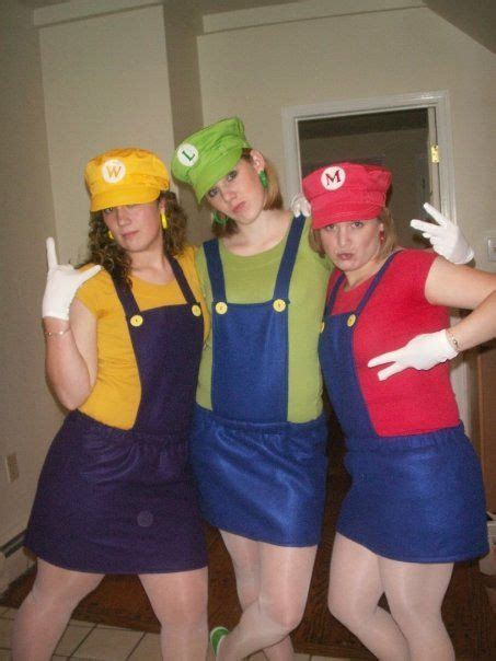 Halloween Costumes For Trios Mario Wario And Luigi Or Hot Sex Picture