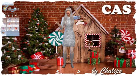 4x Christmas Cas Background By Chalipo At All 4 Sims Sims 4 Updates