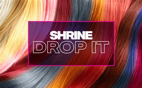 Shrine Drop It Semi Permanent Hair Dye Drops Pink 20ml Uk
