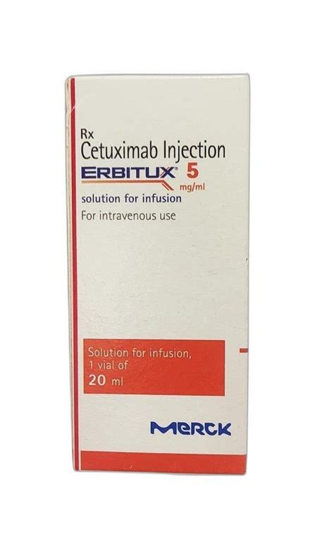 Erbitux Cetuximab 100 Mg Treatment Anti Cancer Injection For Hospital
