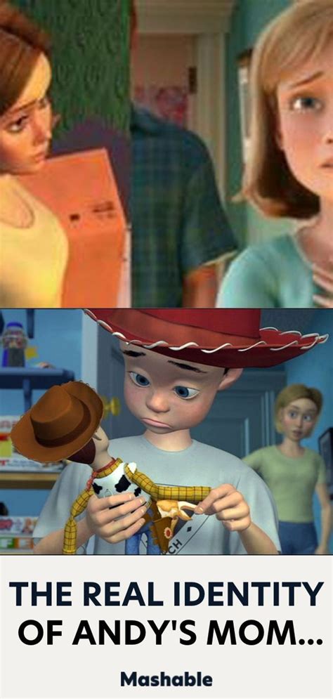 The Real Identity Of Andys Mom In Toy Story Toy Story Andy Toy Story Pixar Films