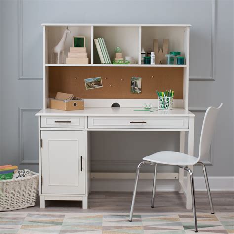 Trends Fur Kids Desk With Hutch White Home Inspiration