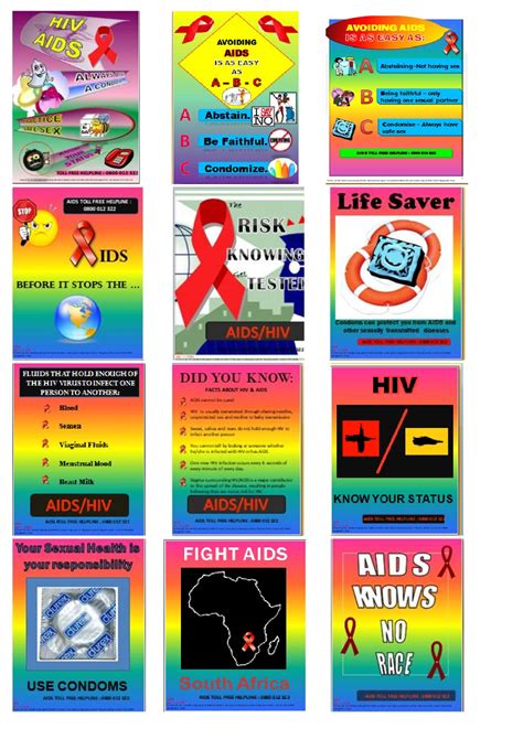 Aids Awareness Posters Sasm International