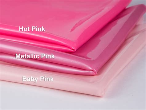Mjtrends Latex Sheeting Metallic Pink