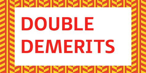 Double Demerits Western Australian Government