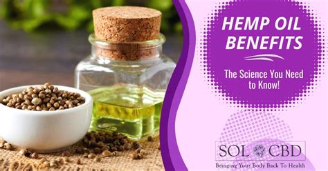 The Best Hemp Oil Benefits Sol Cbd