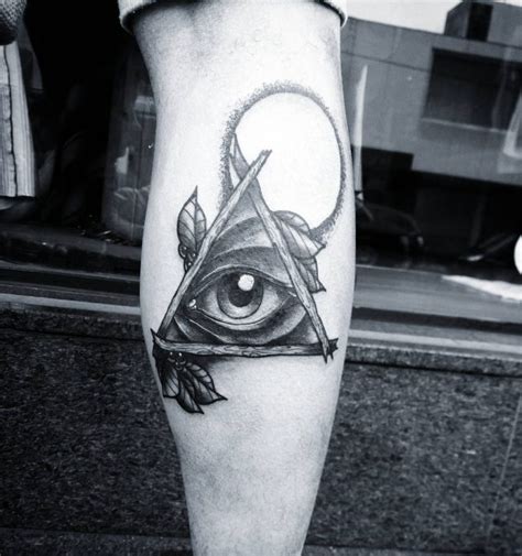 An illuminati tattoo with an eye is a design that can work for everyone! 60+ Mysterious Illuminati Tattoo Designs - Enlighten Yourself