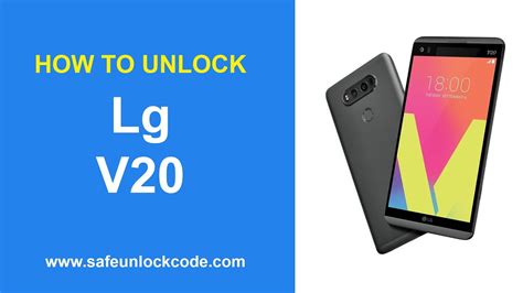 How To Unlock Lg V20 By Code Youtube