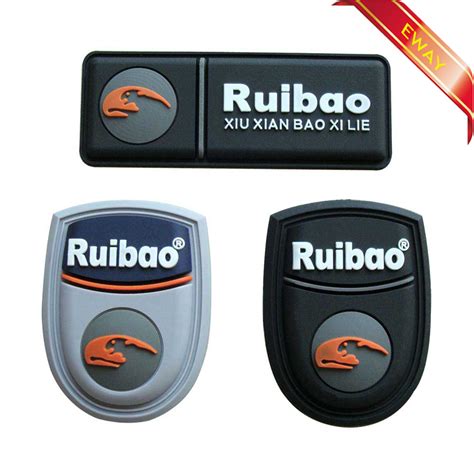 custom 3d rubber logo silicone pvc patch clothing pvc label patch china rubber patch and