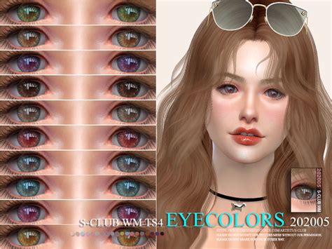 S Club Wm Ts4 Eyecolors 202005 The Sims 4 Skin Sims 4 Update Sims