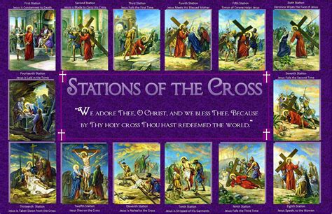Free Printable Printable Stations Of The Cross Catholic